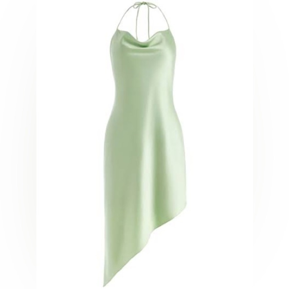 Alice + Olivia Harmony Halter Dress - Picture 3 of 10